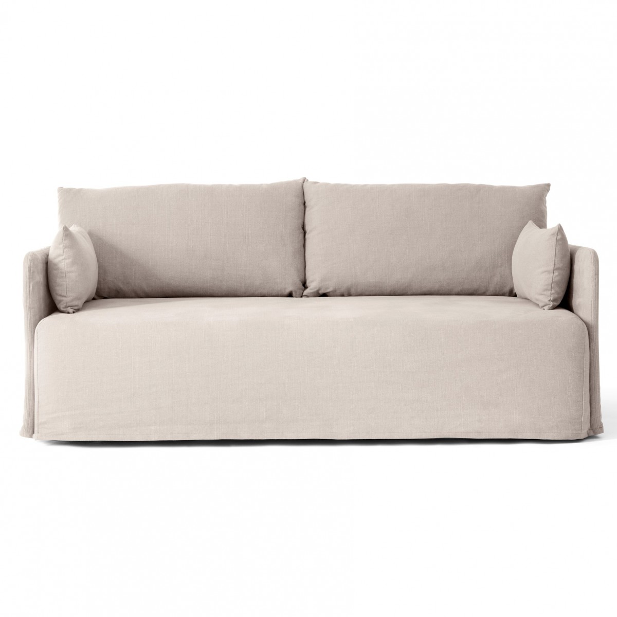 Offset Sofa with Loose Cover, 2 Seater