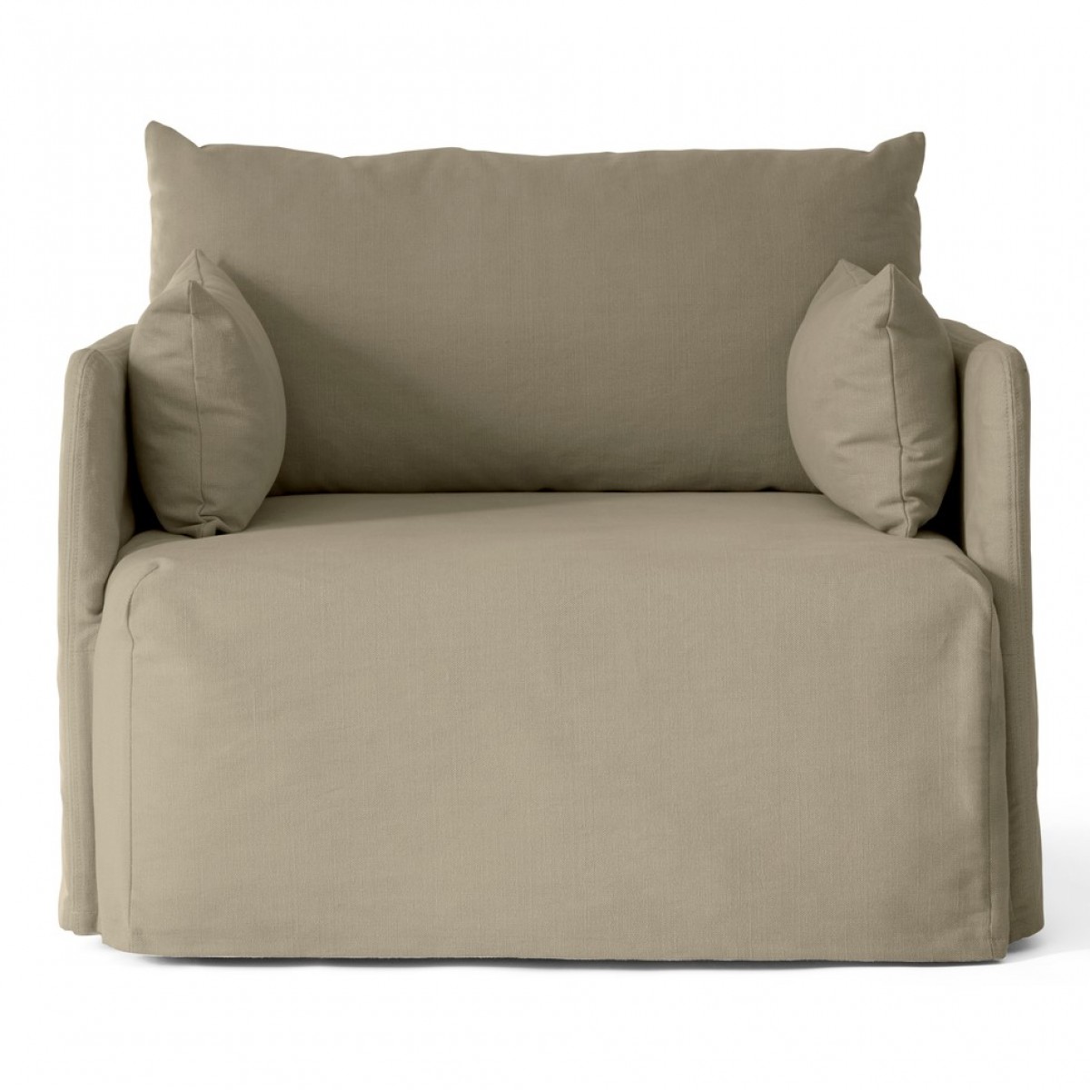 Offset Sofa with Loose Cover, 1 Seater