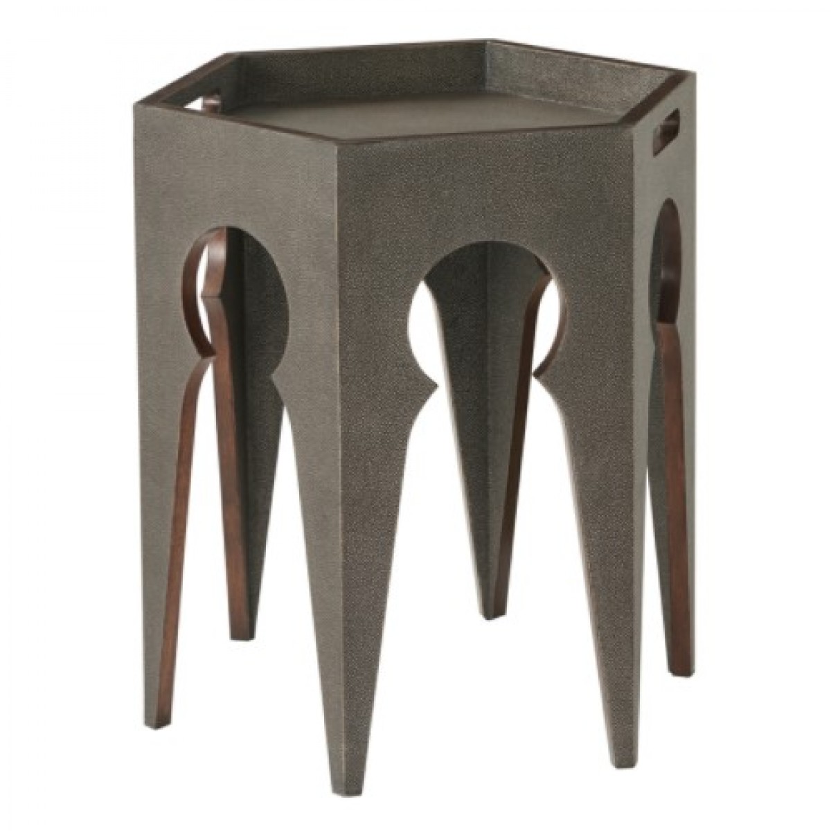 Radium Hexagonal Accent Table | Highlight image
