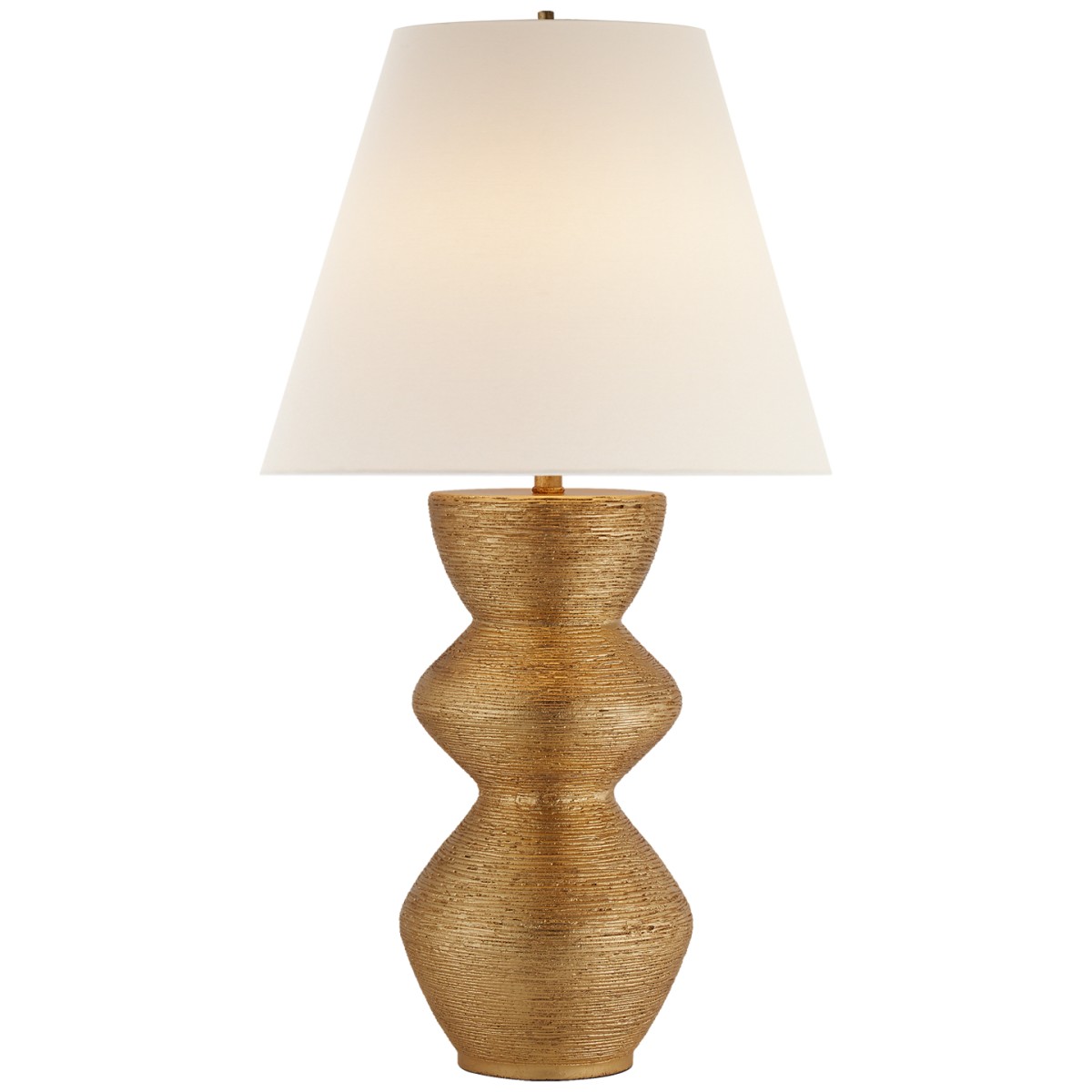 Utopia Table Lamp with Linen Shade | Highlight image