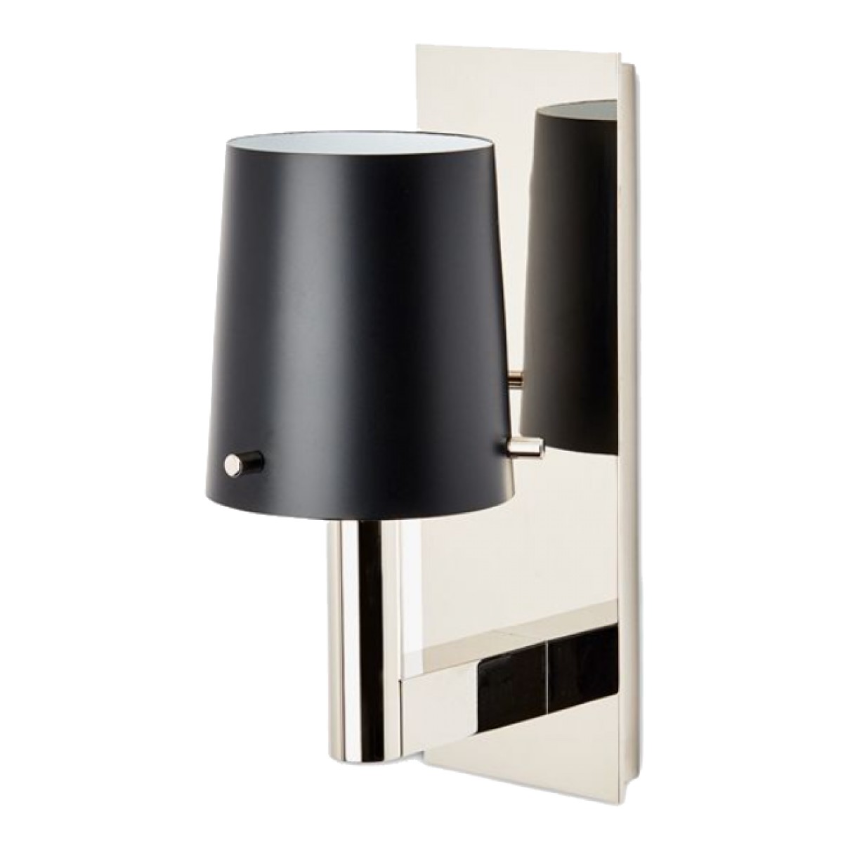Catia Mini Wall Mounted Single Arm Sconce with Shade | Highlight image