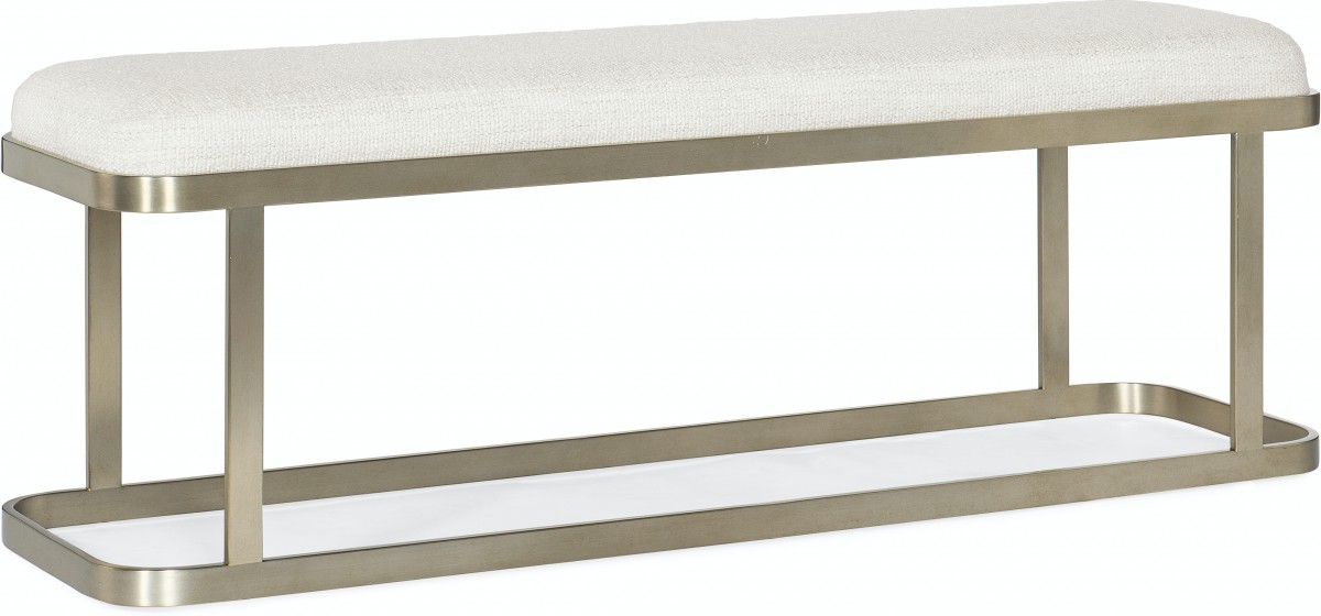 Linville Falls River Branch Upholstered Bench