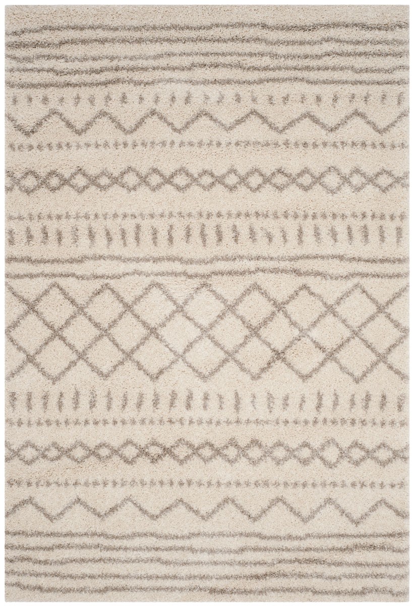 Arizona Shag Rug - ASG741A Ivory / Beige