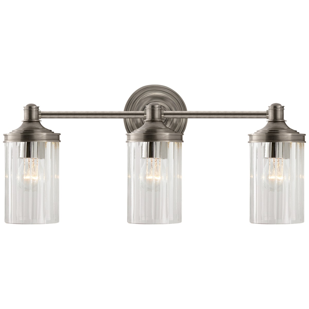 Ava Triple Sconce with Crystal