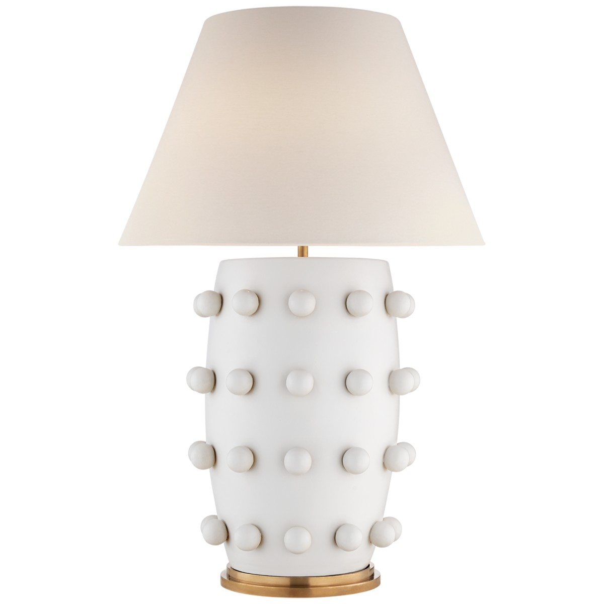 Linden Table Lamp with Linen Shade
