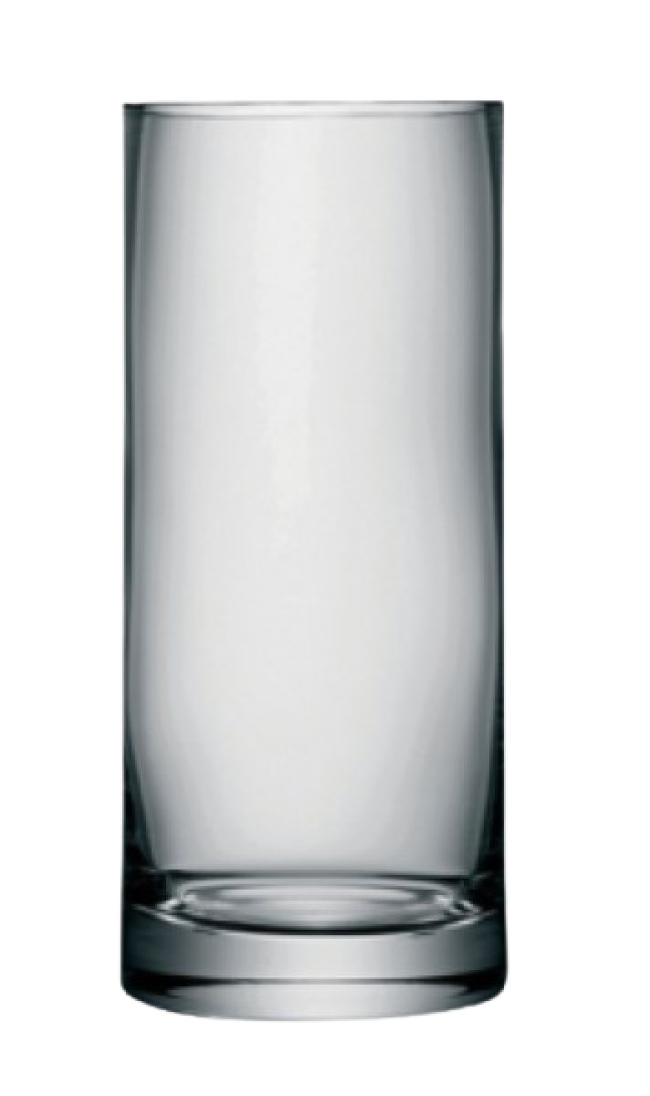 Column Vase H28, Clear