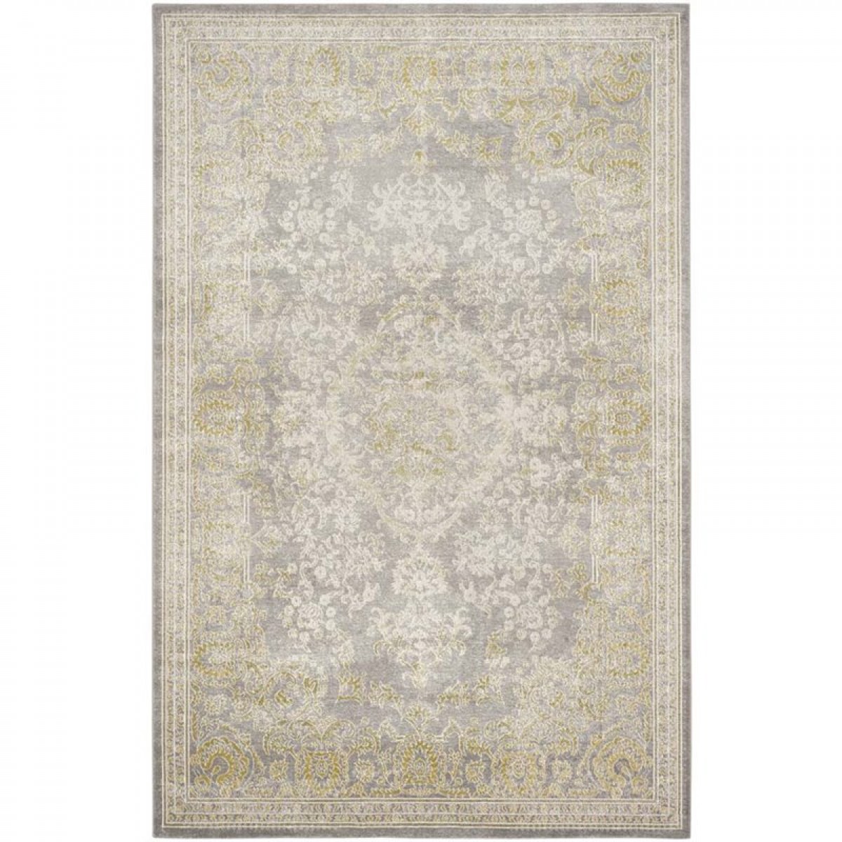 Passion Rug - PAS402D Grey / Green