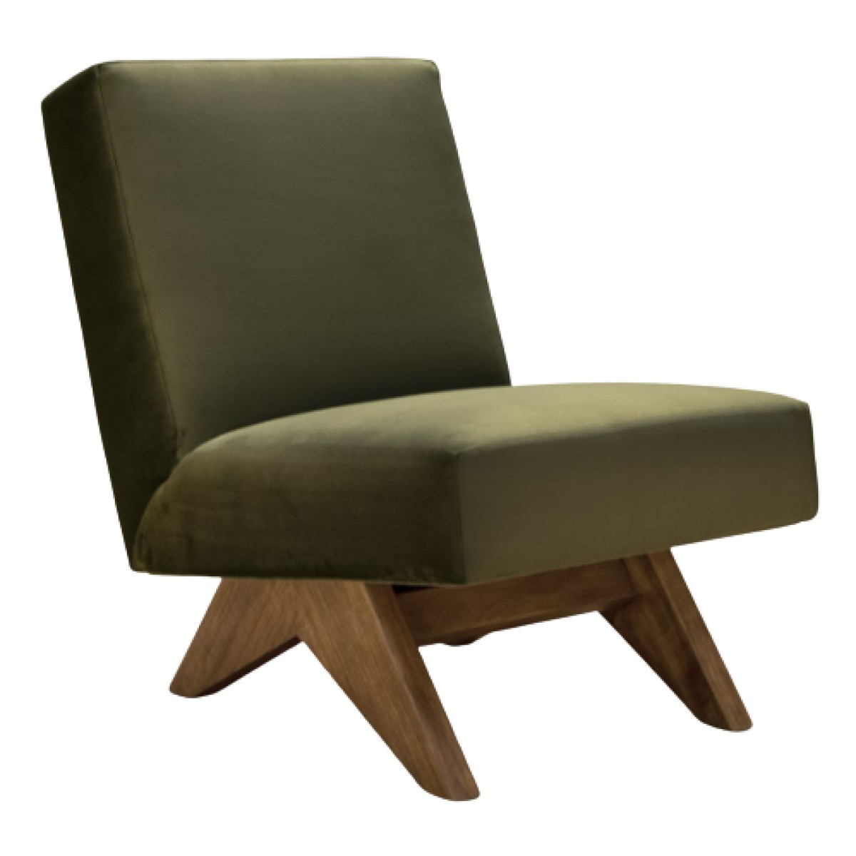 Upholstered Armless Chair