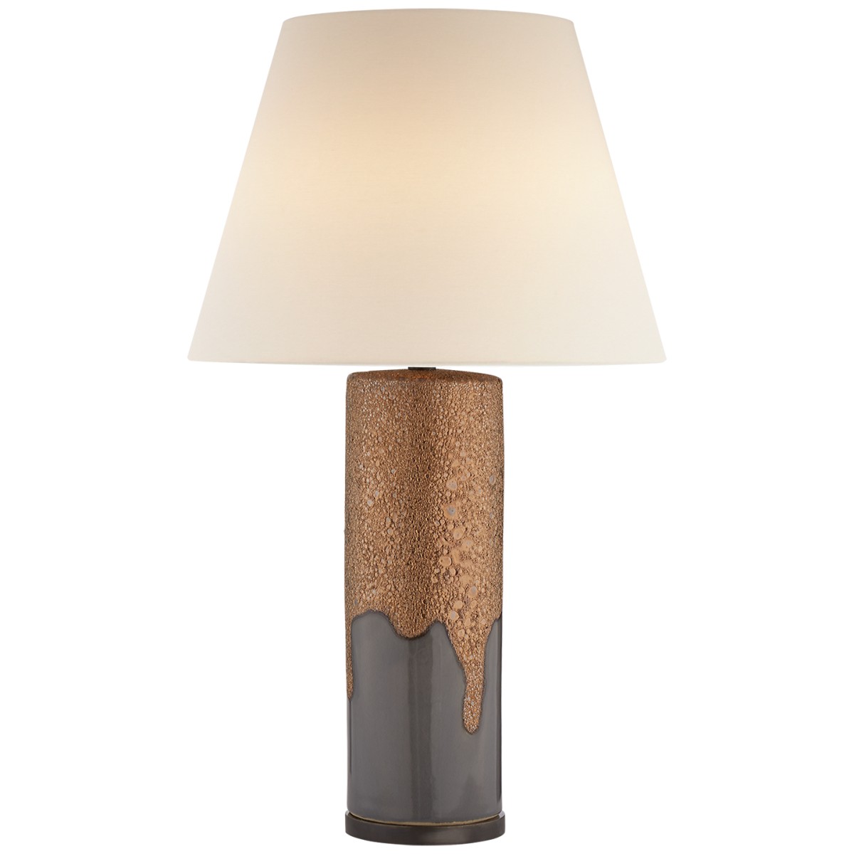 Marmont Table Lamp with Linen Shade | Highlight image