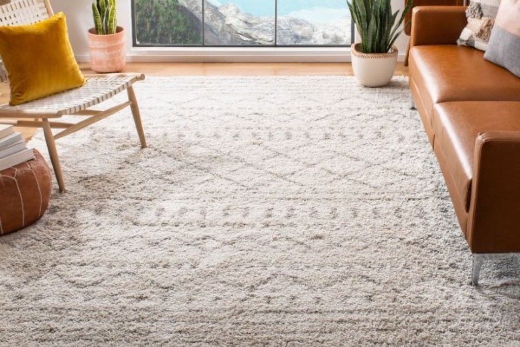 Arizona Shag Rug - ASG741A Ivory / Beige | Highlight image 1