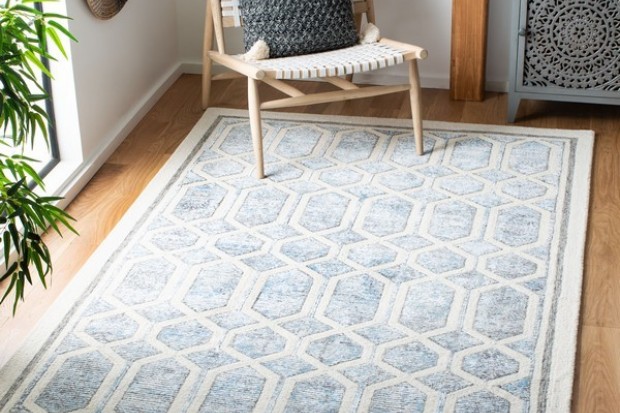 Artistry Rug - ARR665M Ivory / Blue | Highlight image 3