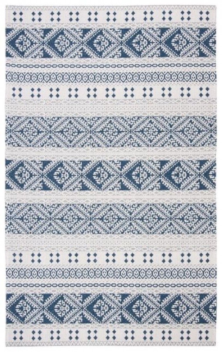 Augustine Rug - AGT445N Navy / Creme