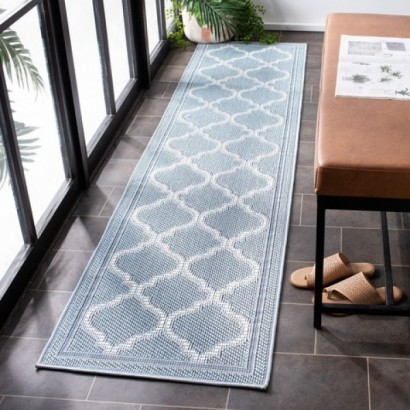 Bermuda Rug - BMU810M Light Blue / Ivory | Highlight image 2