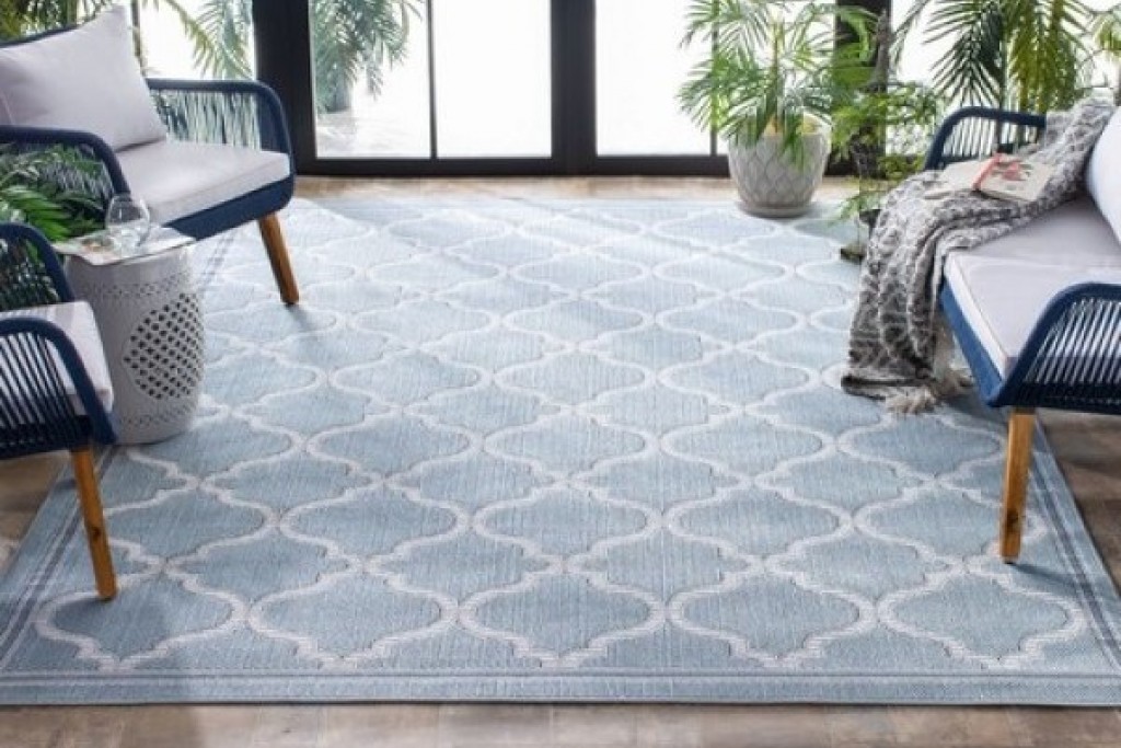 Bermuda Rug - BMU810M Light Blue / Ivory | Highlight image 1