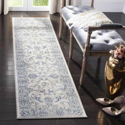 Brentwood Rug - BNT854G Light Grey / Blue | Highlight image 2