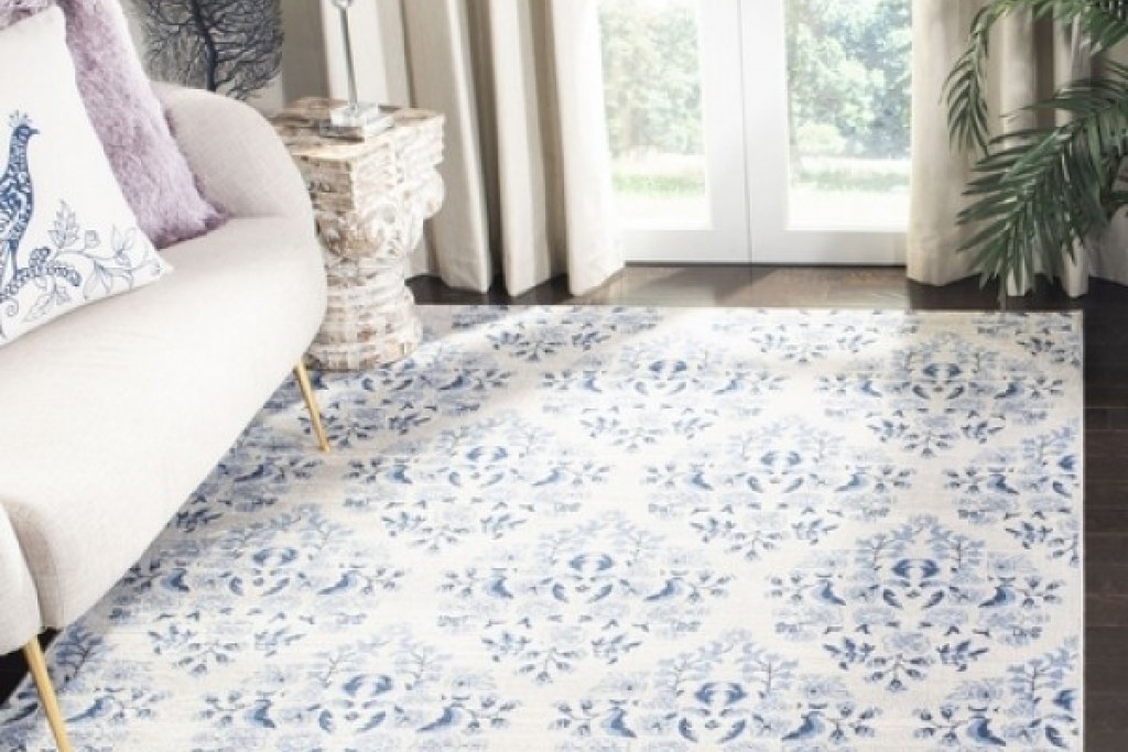 Brentwood Rug - BNT856D Cream / Blue | Highlight image 1