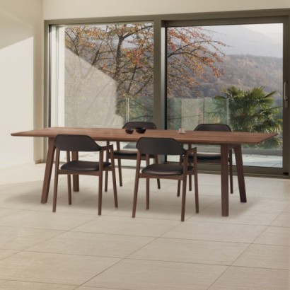 Ten Dining Solid Wood Table | Highlight image 2