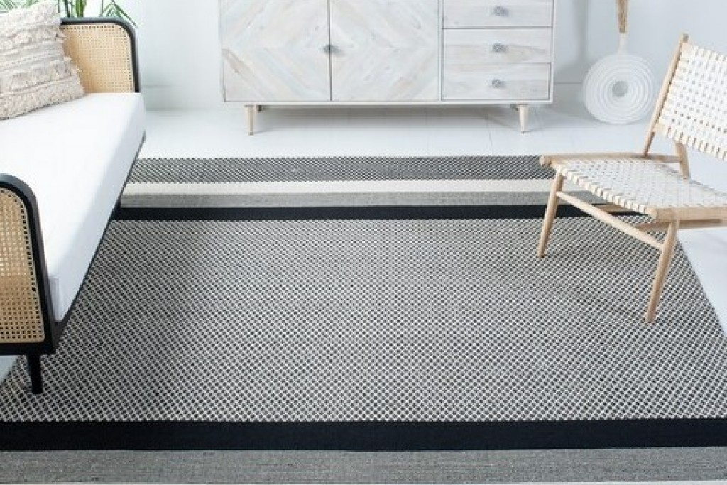 Kilim Rug - KLM701Z Black / Ivory | Highlight image 1