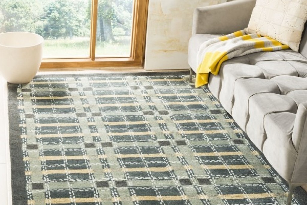 Martha Stewart Rug - MSR3613B Colorweave Plaid | Highlight image 1