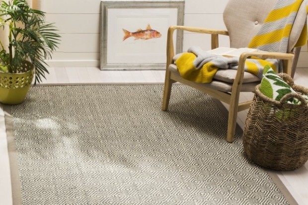 Natural Fiber Rug - NF151C Natural / Taupe | Highlight image 3