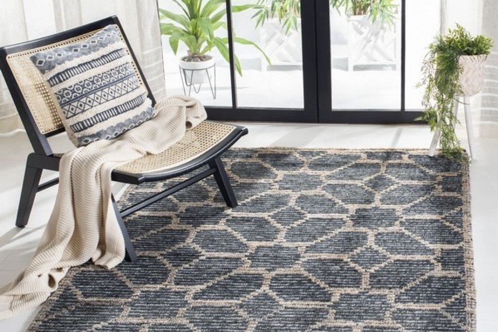 Natural Fiber Rug - NF218H Beige / Charcoal | Highlight image 1