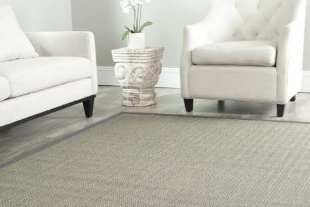 Natural Fiber Rug - NF444A Grey Brown / Grey | Highlight image 3