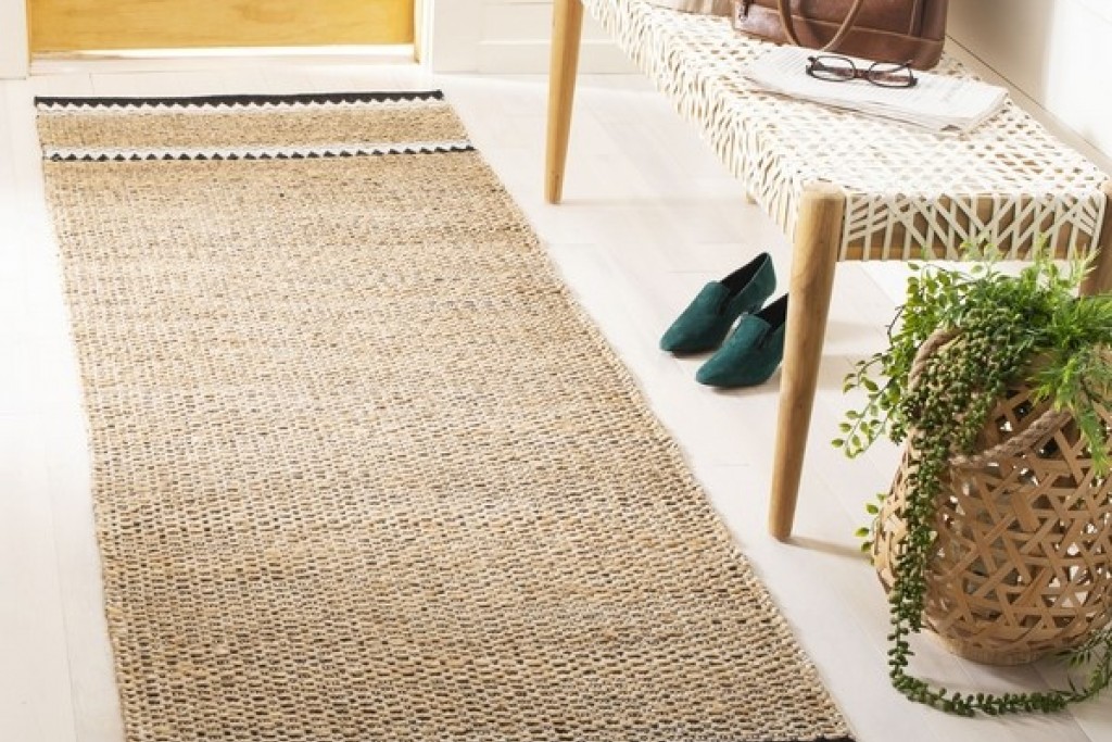 Natural Fiber Rug - NF874B Natural / Black | Highlight image 1