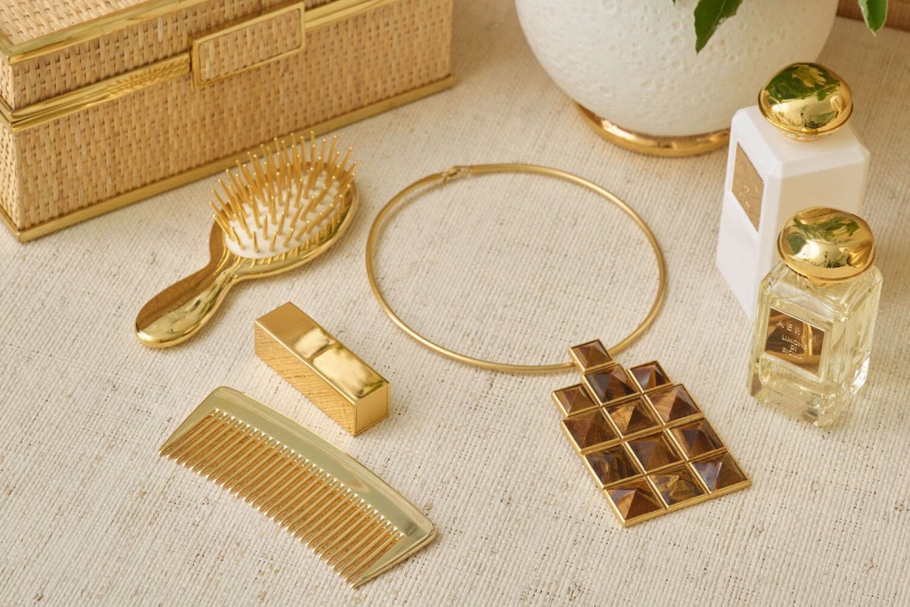 Travel Gold Comb Aerin CHANINTR