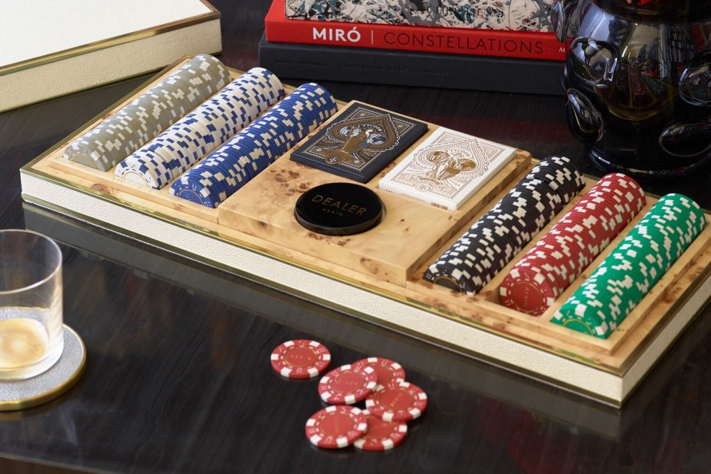 Shagreen Poker Set | Highlight image 1