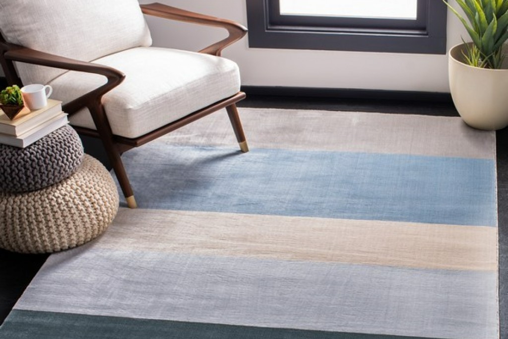 Orwell Rug - ORW394N Blue / Grey | Highlight image 1
