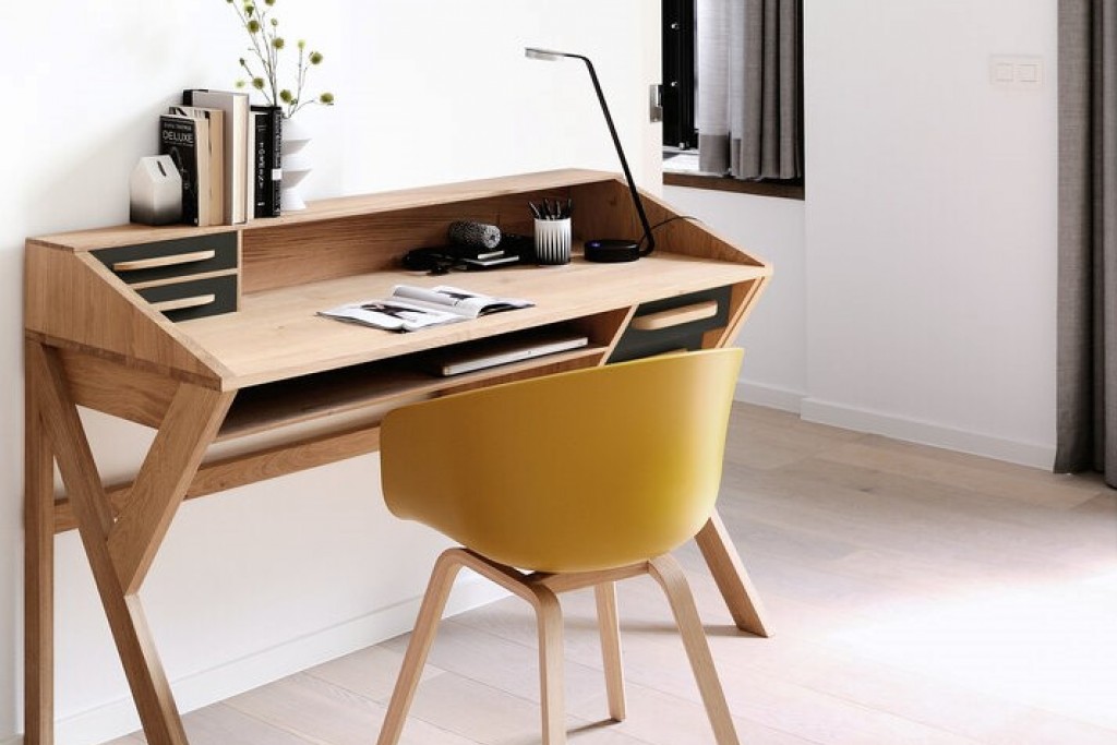 Oak Origami Desk | Highlight image 1