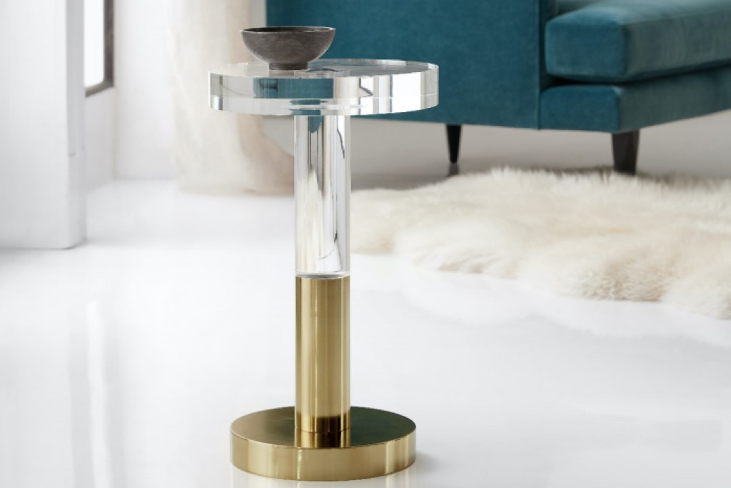 Melange Ashlar Accent Table | Highlight image 1