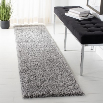 Solo Shag Rug - SGO114H Charcoal | Highlight image 2