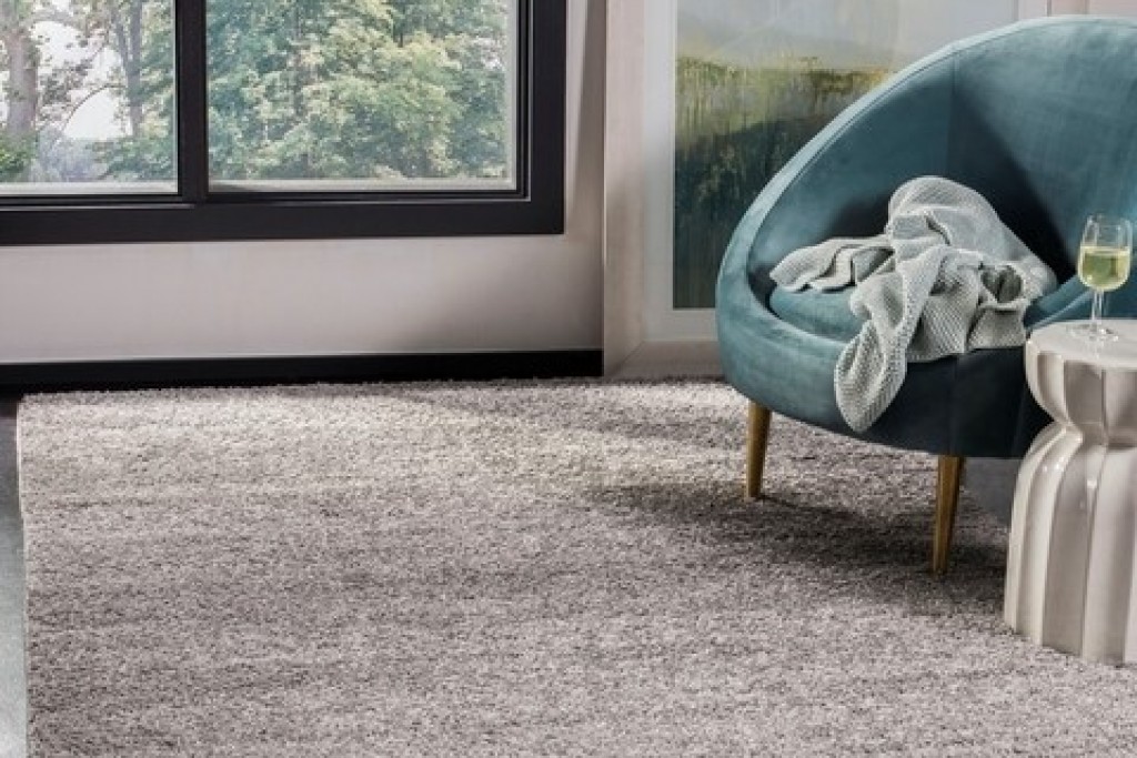 Solo Shag Rug - SGO114H Charcoal | Highlight image 1