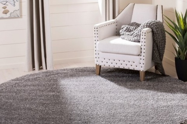 Solo Shag Rug - SGO114H Charcoal | Highlight image 3