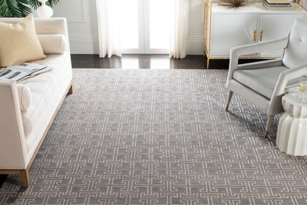 Tibetan Rug - TB832A Grey / Ivory | Highlight image 1