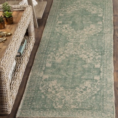 Restoration Vintage Rug - RVT421C Grey / Ivory | Highlight image 2