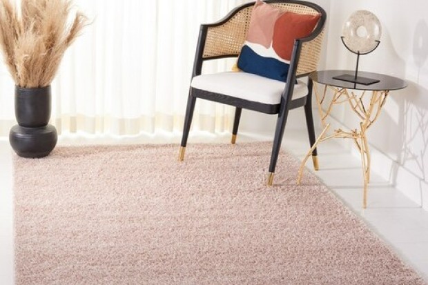 Solo Shag Rug - SGO114B Beige | Highlight image 3