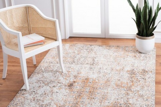 Restoration Vintage Rug - RVT120P Rust / Orange | Highlight image 3