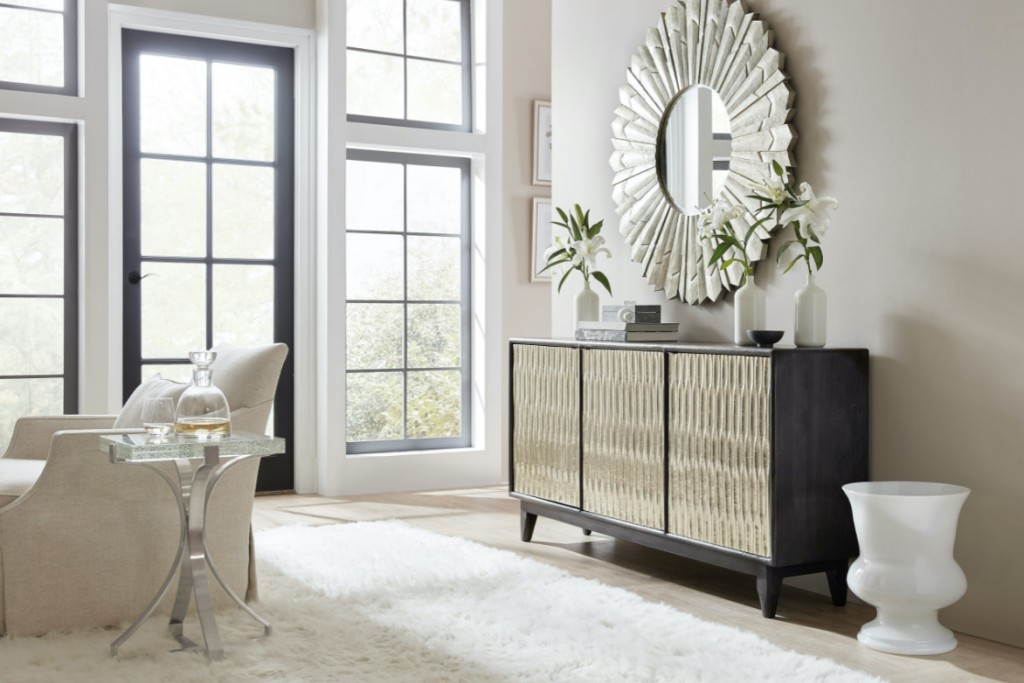 Shimmer Three-Door Credenza | Highlight image 1