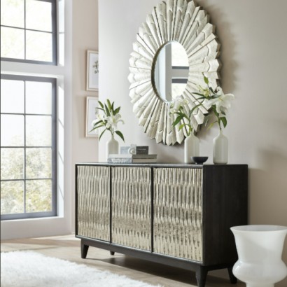 Shimmer Three-Door Credenza | Highlight image 2