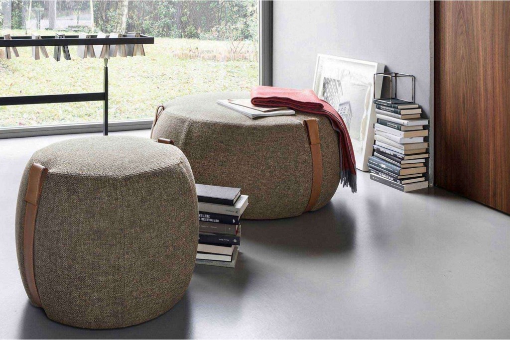 Notch Pouf Ottoman Dia 85 | Highlight image 1