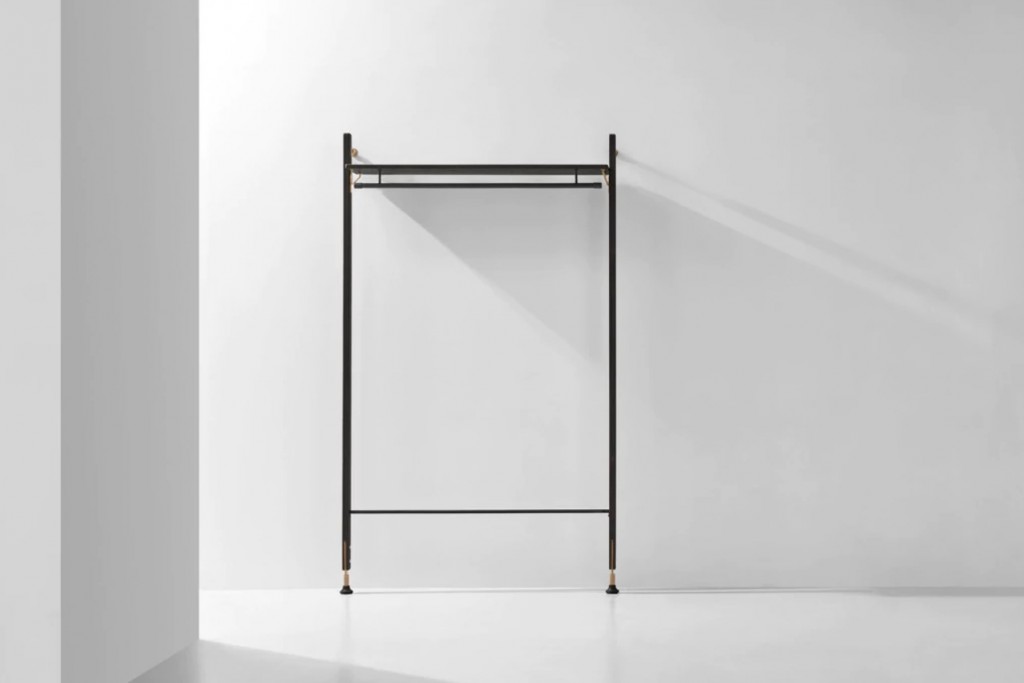 Theo Wall Unit Clothing Rail | Highlight image 1