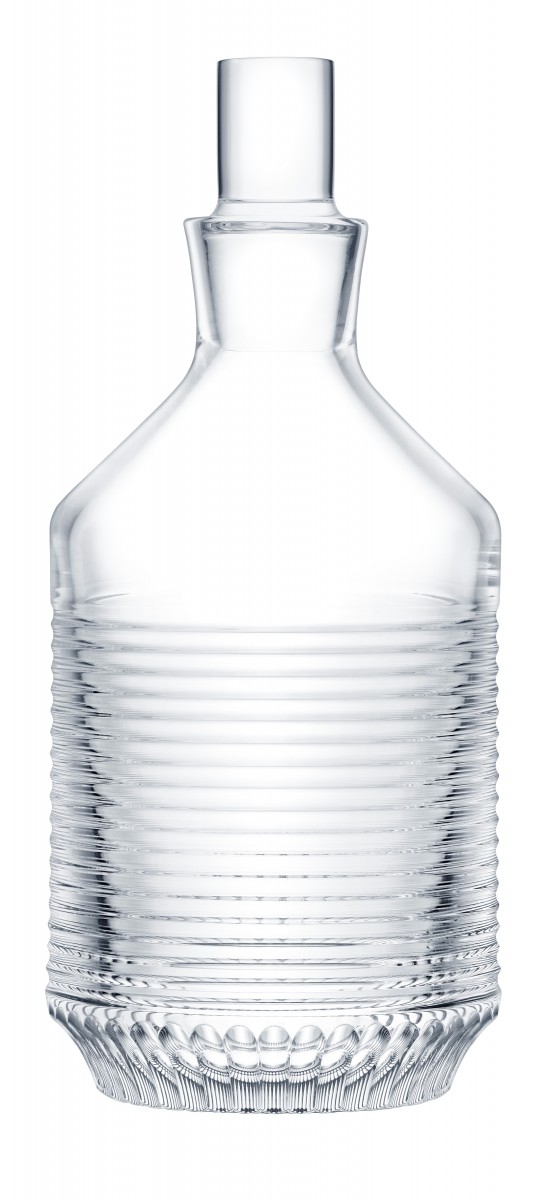 Cadence Round Decanter - Clear