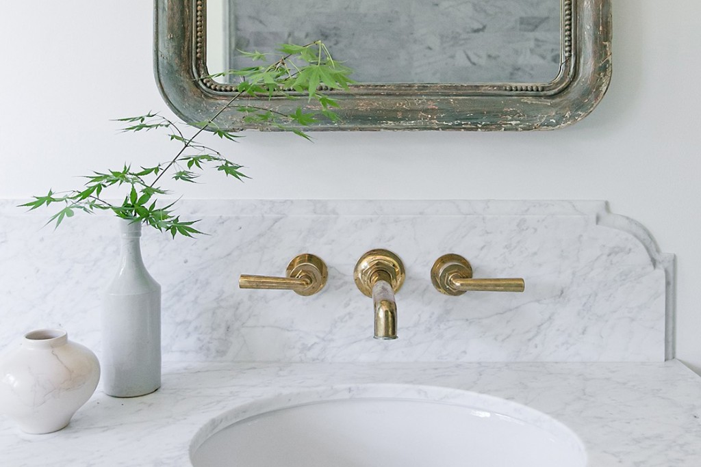 Henry Wall Mounted Lavatory Faucet with Lever Handles | Highlight image 1