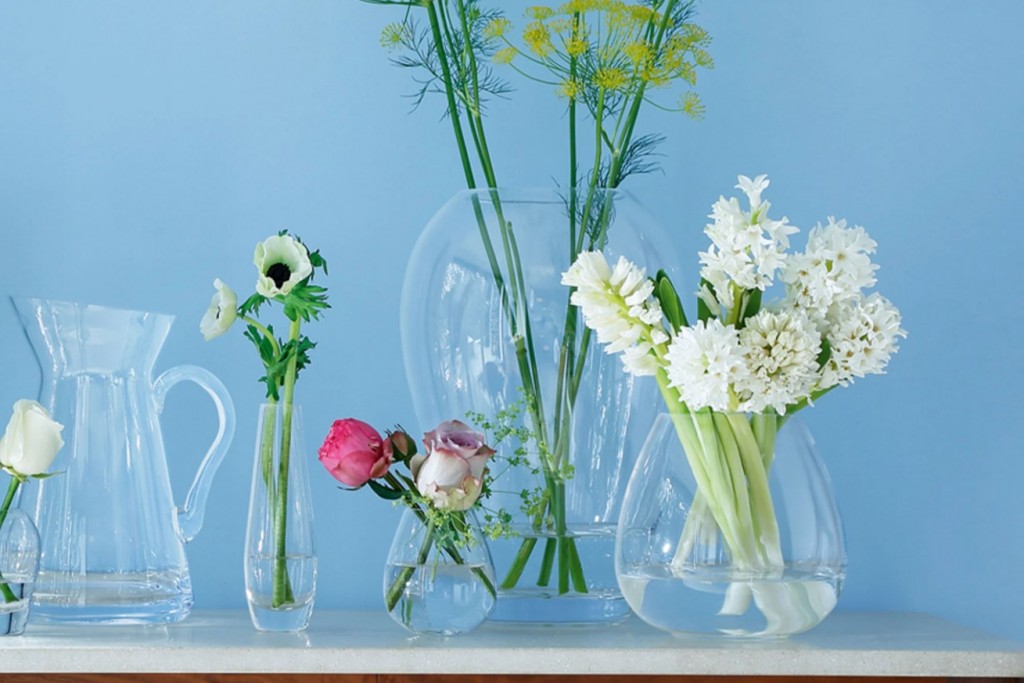 Flower Table Bouquet Vase, Clear | Highlight image 1