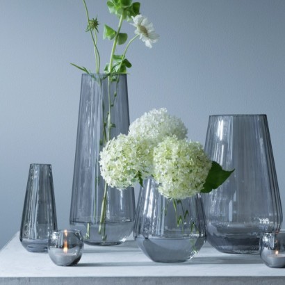 Zinc Vase H28 cm, Sheer Zinc | Highlight image 2