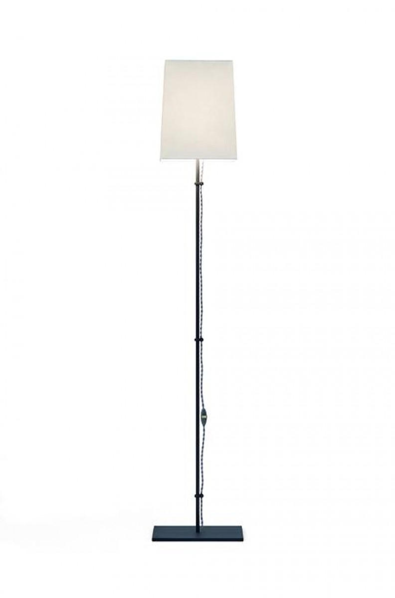 Acier II Square Shade Floor Lamp