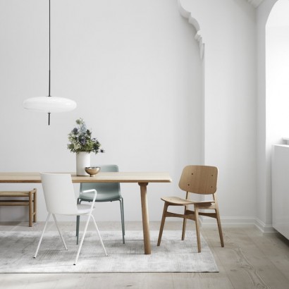 Søborg Wood Base Chair- Wooden Seat | Highlight image 2