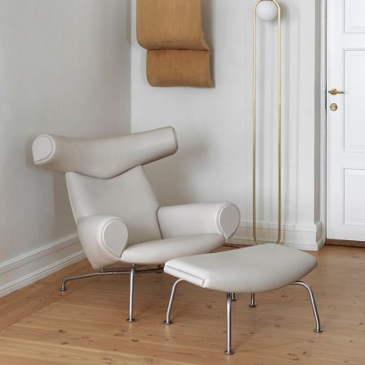 Wegner Ox Ottoman | Highlight image 2